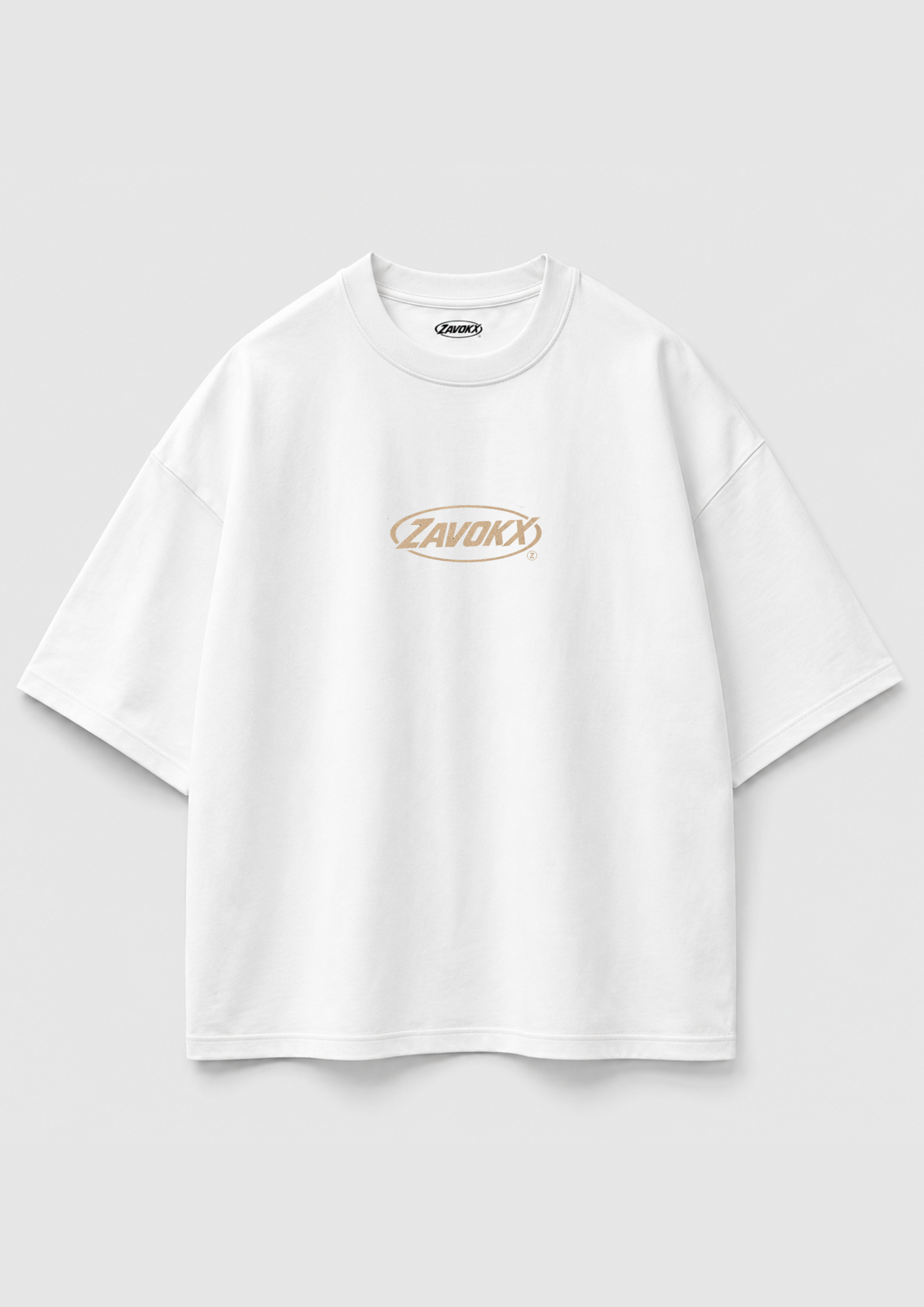 Bandana Graphic Beige Tee